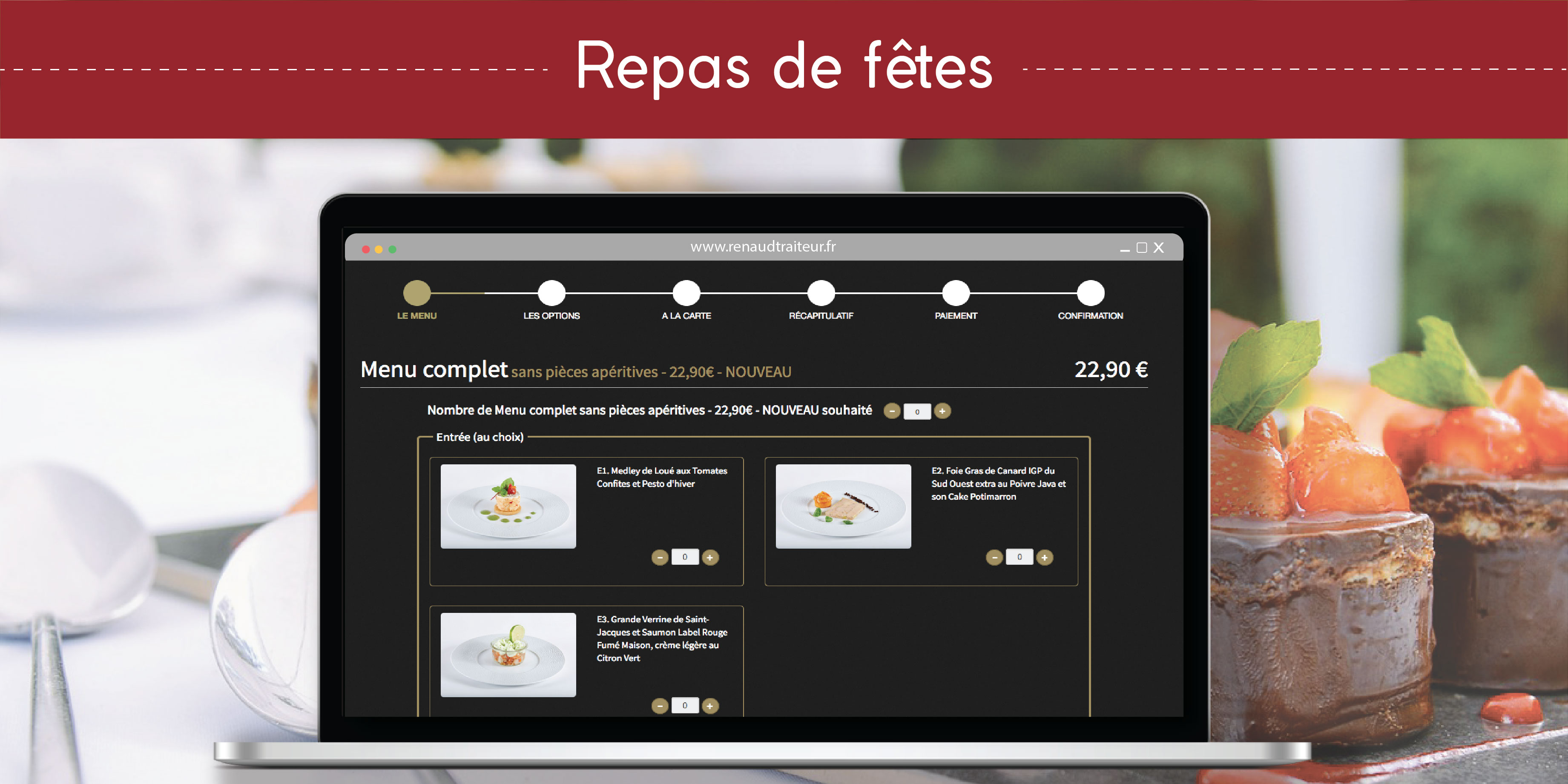 Application web microtec repas de fetes